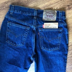 Levi’s jeans with tags, bootcut